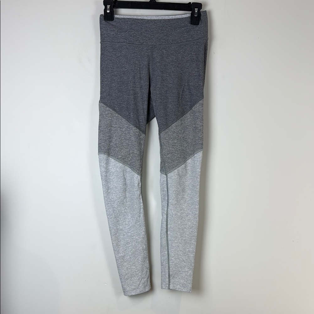 Outdoor Voices Gray Geometric Leggings Size Small